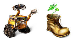 机器人WALL·E电脑PNG图标